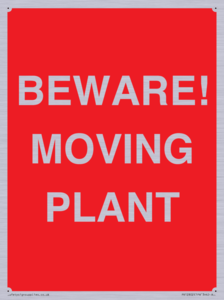 BEWARE! MOVING PLANT